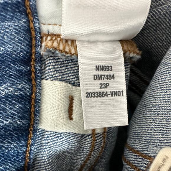 NEW Madewell The Petite 90s Straight Jean Rondell Wash Crease Relaxed US 23 P - Picture 13 of 16